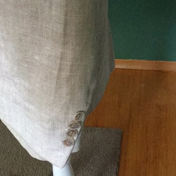 David Hunter Beige Linen Sportcoat - Picture 4 of 8